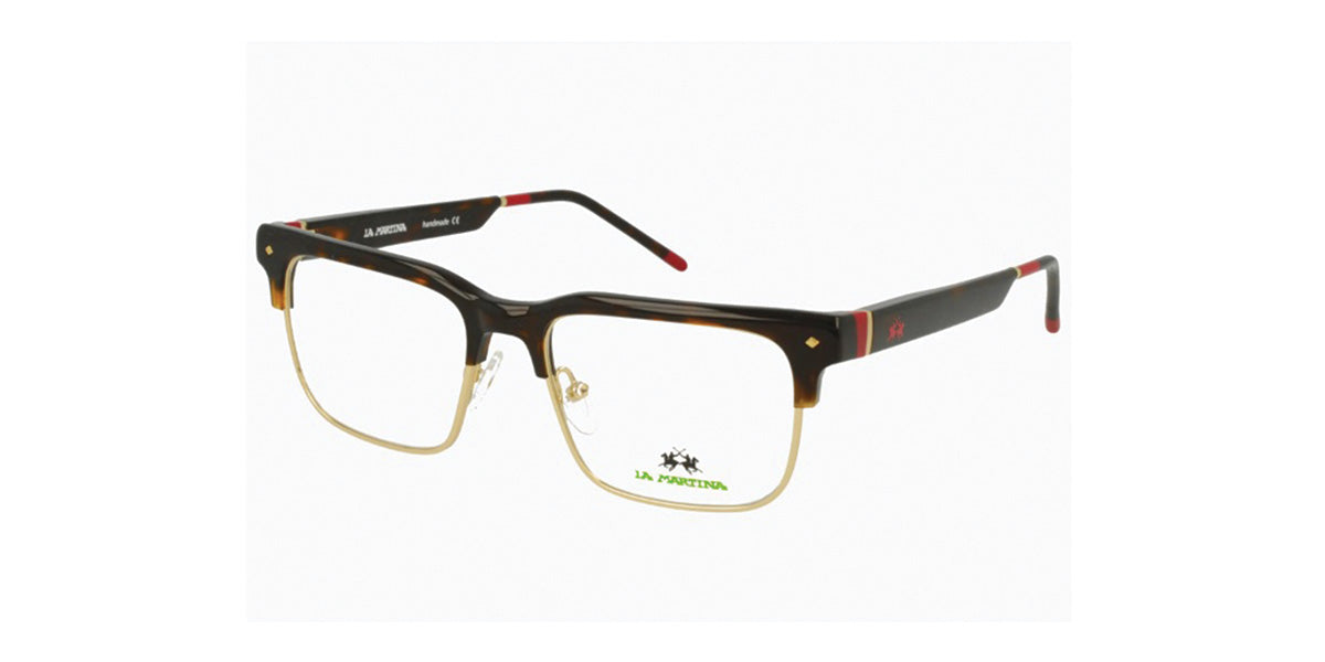 La Martina™ MAV720 COL 12 - Square Shape - Dark Havana Eyeglass