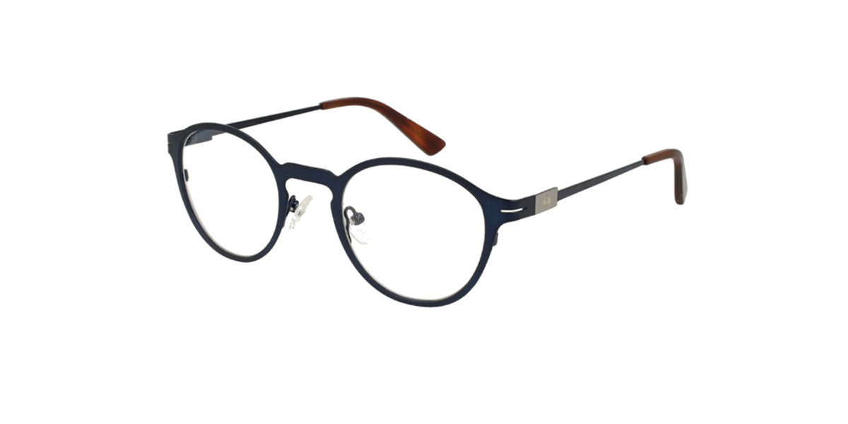 La Martina™ MAV727 COL 02 - Round - Dark Blue Unisex Eyeglass