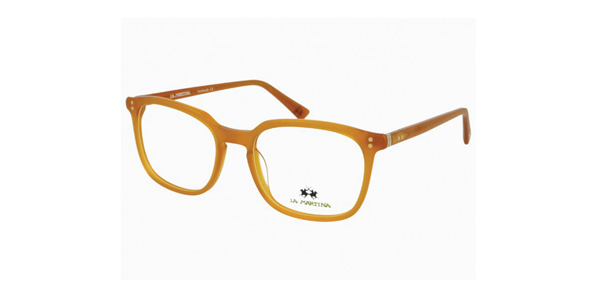 La Martina™ MAV734 COl 06 - Square Shape - Brown Women Eyeglass