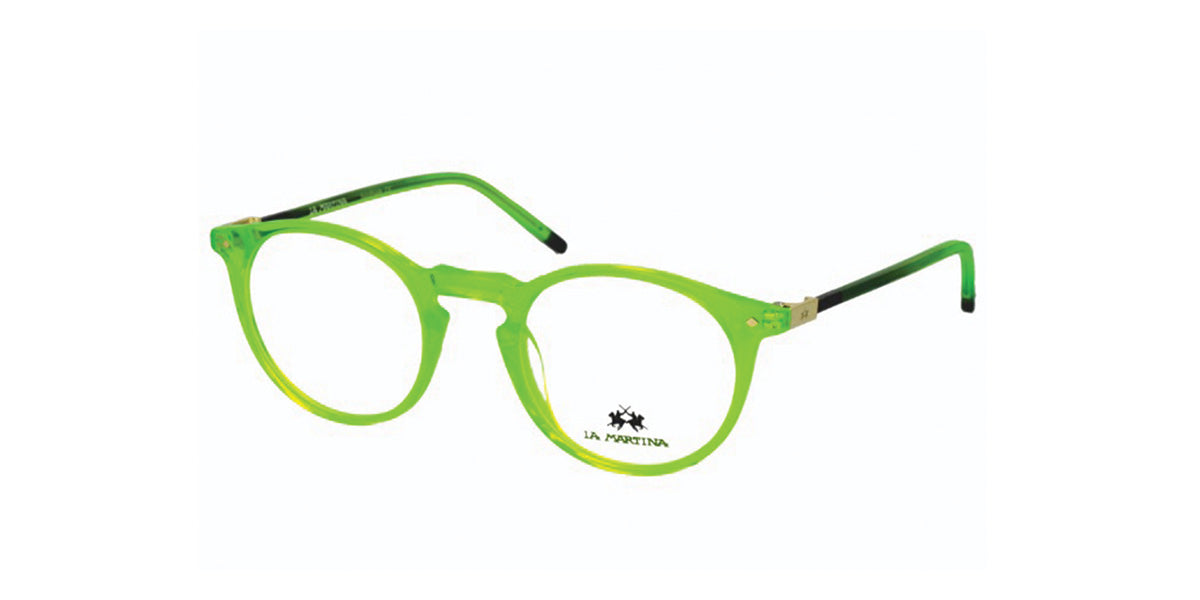 La Martina™ MAV740 COL 07 - Round - Green Women Eyeglass