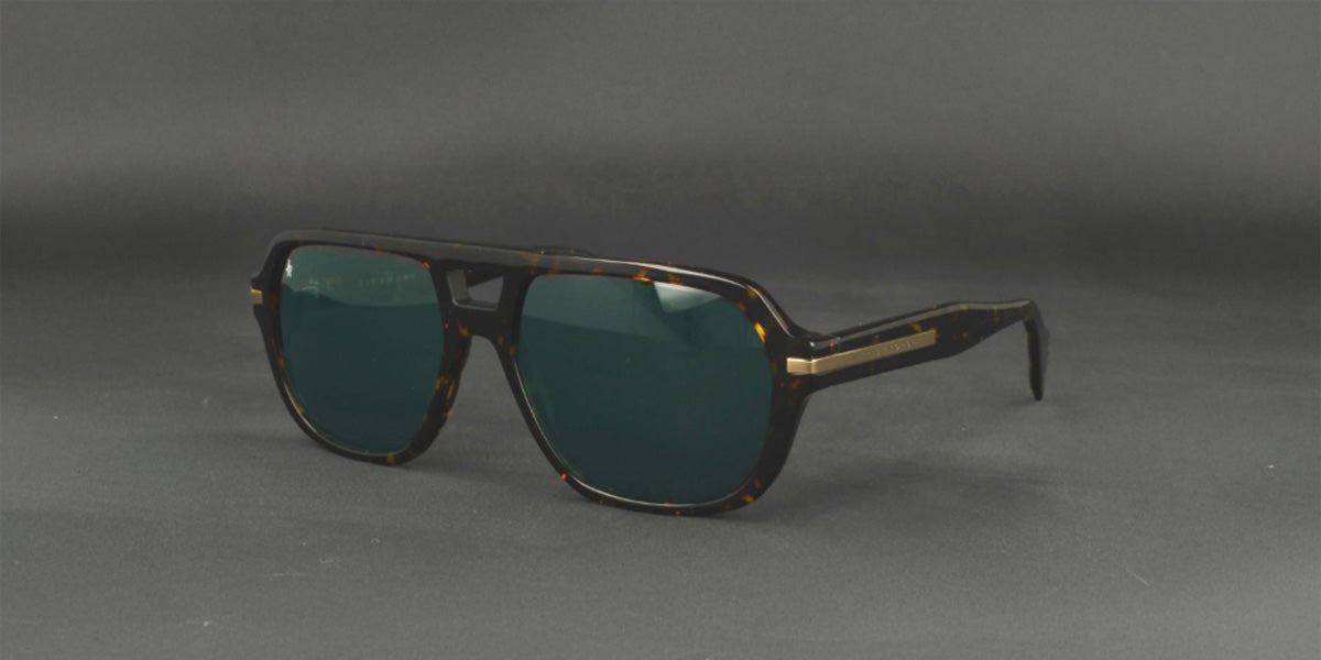 John Richmond™ RIS005 COL 16 - Square Shape - Dark Havana Men Sunglass