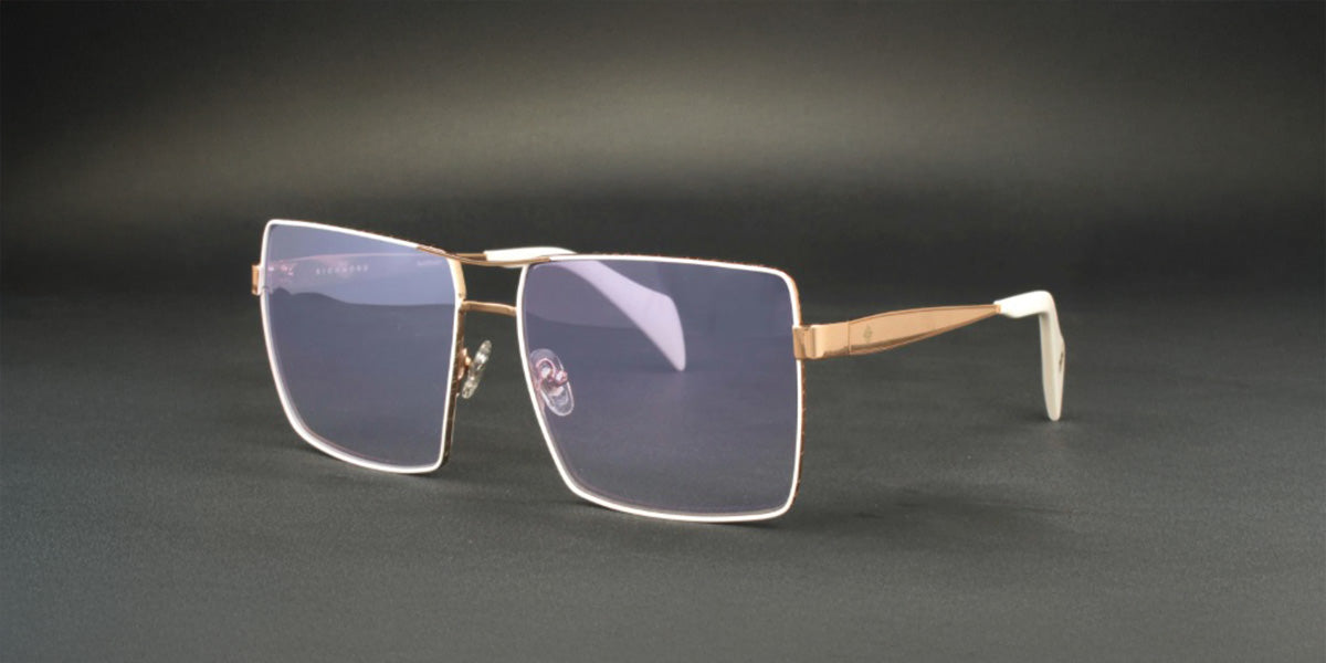 John Richmond™ RIS 006 COL 03 - Square Shape - Gold Women Sunglass