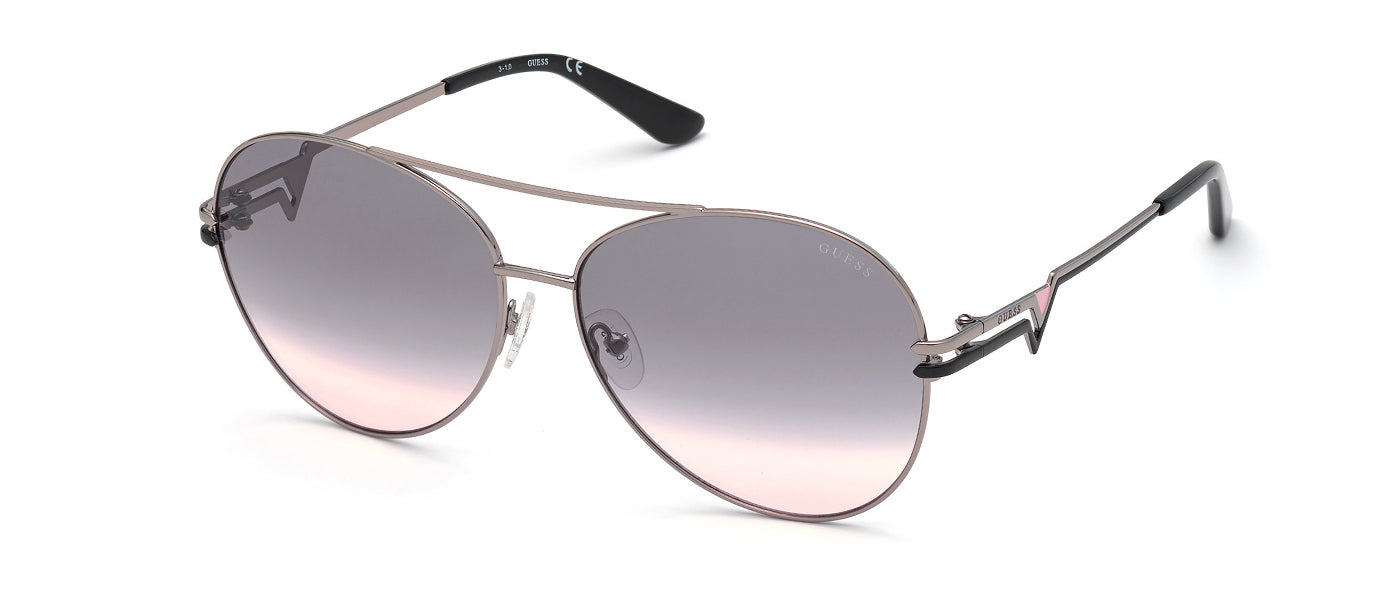 Guess™ GU7735 10B - Aviator - Shiny Light Nickeltin