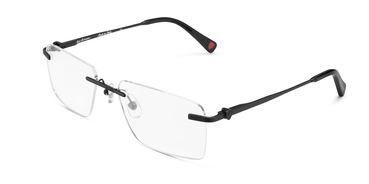 Tonino Lamborghini ™ TL019-03 Titanium Rimless - Black