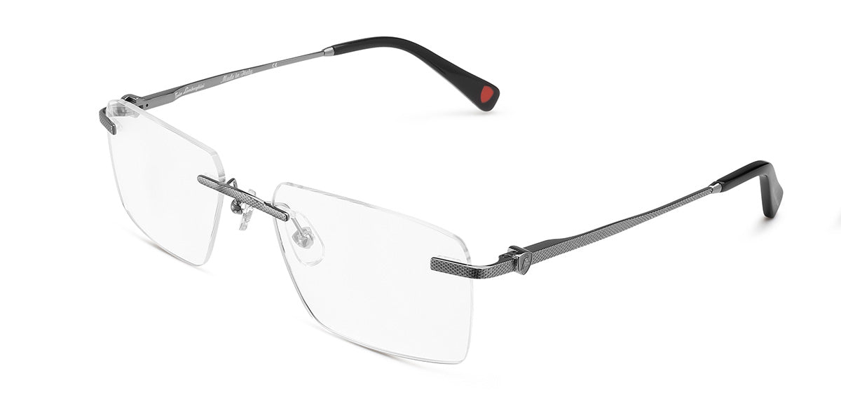 Tonino Lamborghini ™ TL019-04 Titanium Rimless - Gunmetal