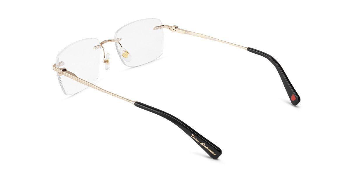 Tonino Lamborghini ™ TL020-02 Titanium Rimless - Gold