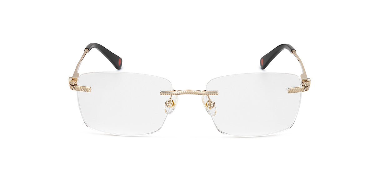 Tonino Lamborghini ™ TL020-02 Titanium Rimless - Gold