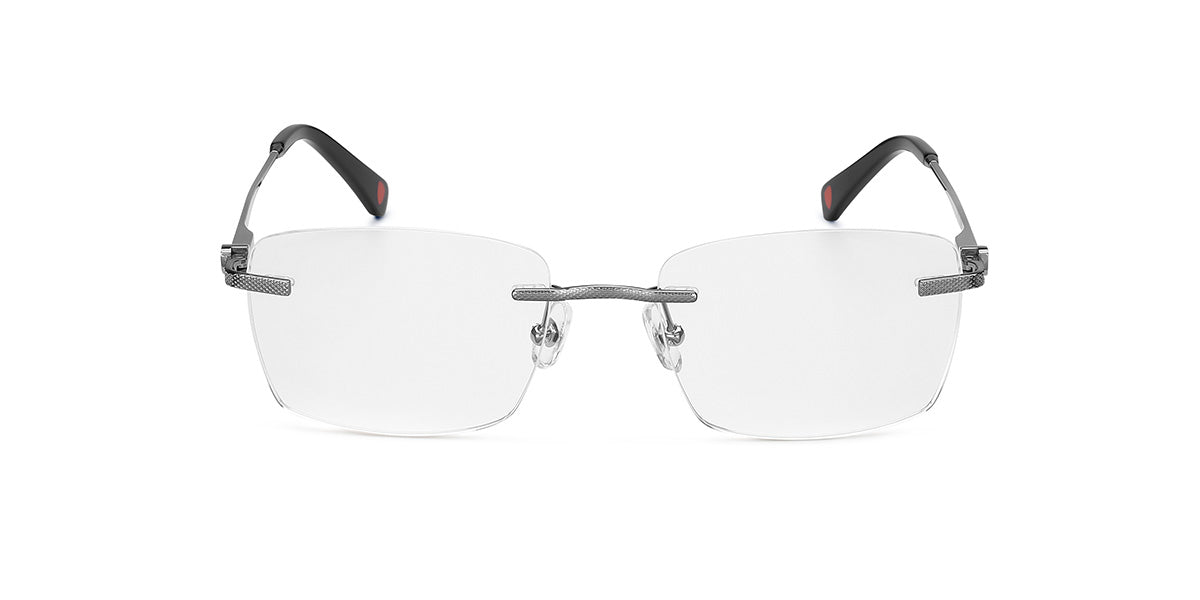 Tonino Lamborghini ™ TL020-04 Titanium Rimless - Gunmetal