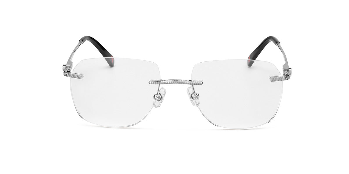 Tonino Lamborghini ™ TL021-01 Titanium Rimless - Silver