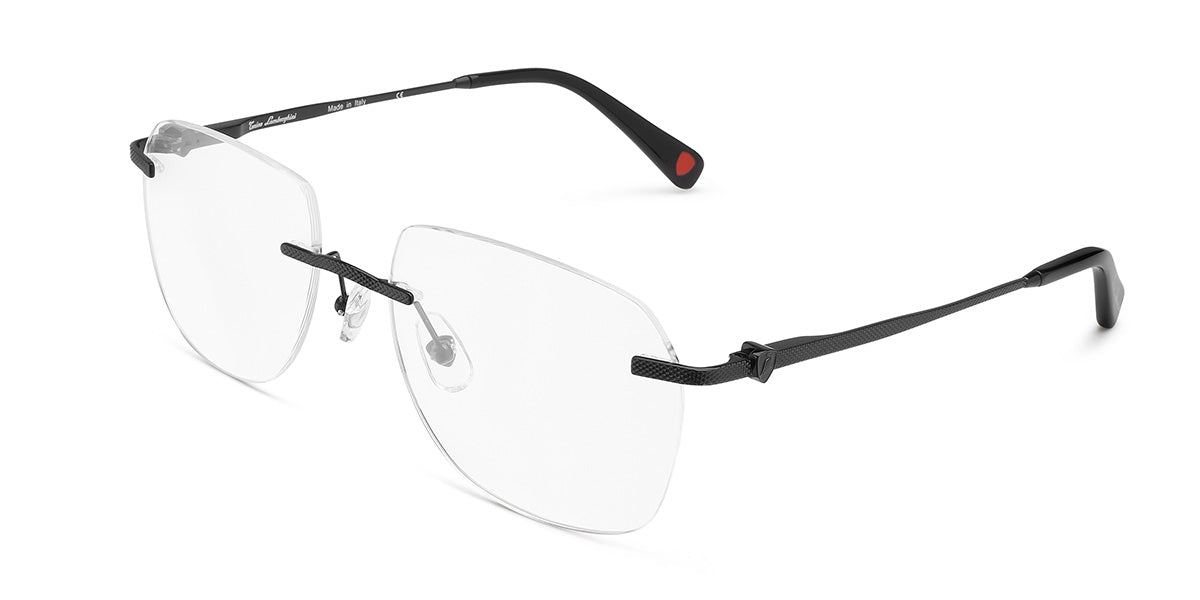 Tonino Lamborghini ™ TL021-03 Titanium Rimless - Black