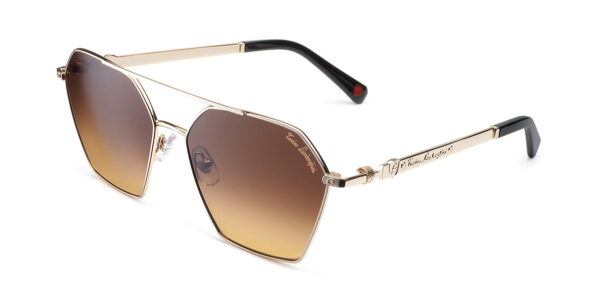 Tonino Lamborghini ™ - Heritage Sunglasses - Hexagonal - TL500-04