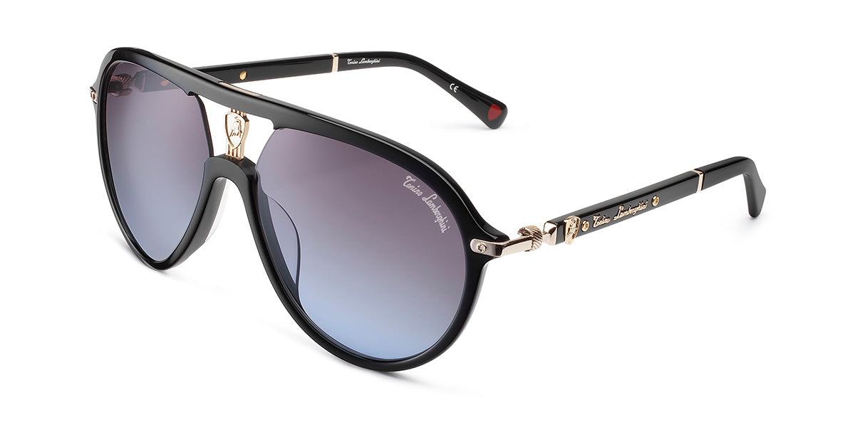 Tonino Lamborghini ™ - Heritage Shield Sunglasses - Oval-Round - TL502-02