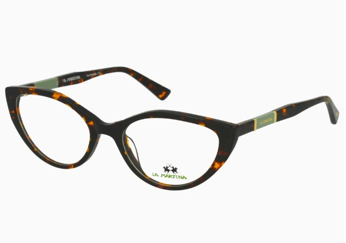 La Martina™ MAV742 COL 16 - Cat-Eye - Dark Havana Women Eyeglass