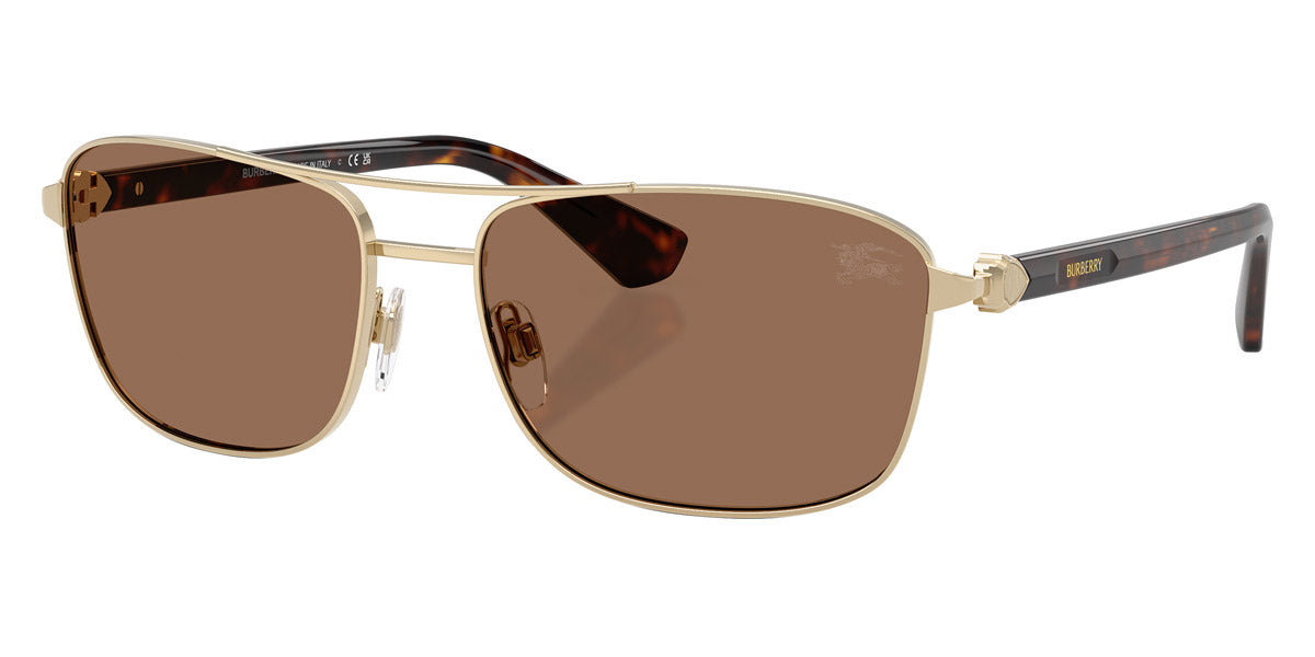 Burberry™ BE3163 110973 60 - Light Gold/Dark Havana