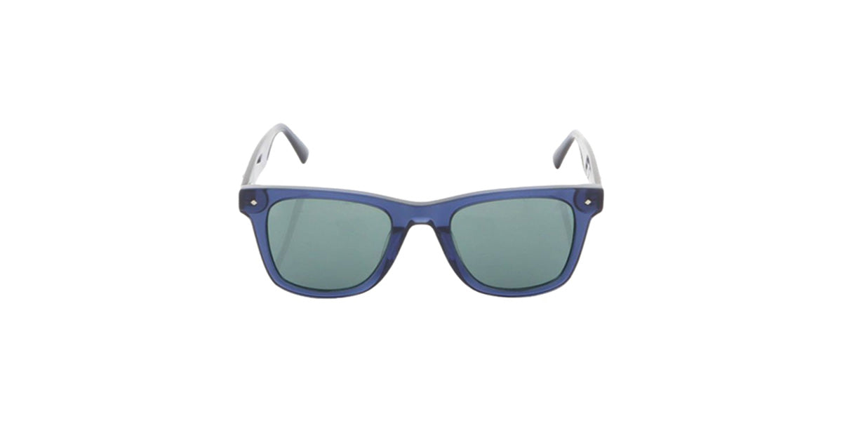 La Martina™ MAS100 COL 02 - Square Shape - Blue Men Sunglass