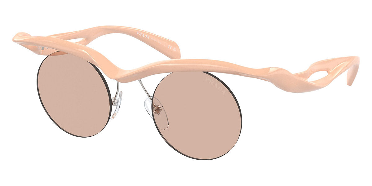 Prada PR A18S 18Q4I2 43 - Peach - Semi Rimless - Unisex