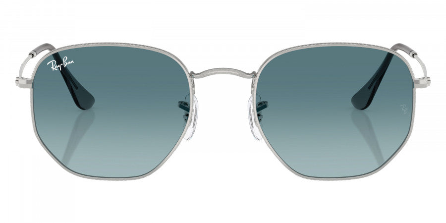 Ray-Ban™ Hexagonal RB3548N 003/3M 51 - Silver - Unisex