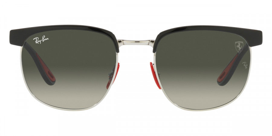 Ray-Ban™ Ferrari RB3698M F06071 53 - Black on Silver - Unisex