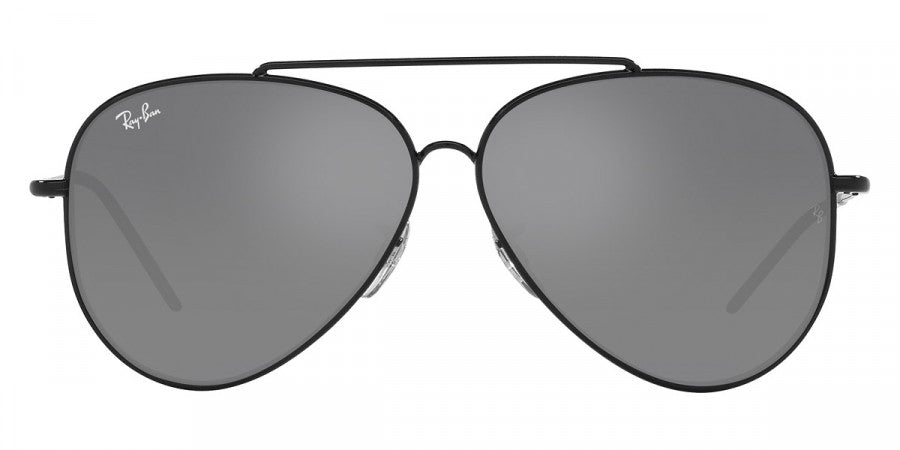 Ray-Ban™ Aviator Reverse RBR0101S 002/GS 59 - Black - Mirrored