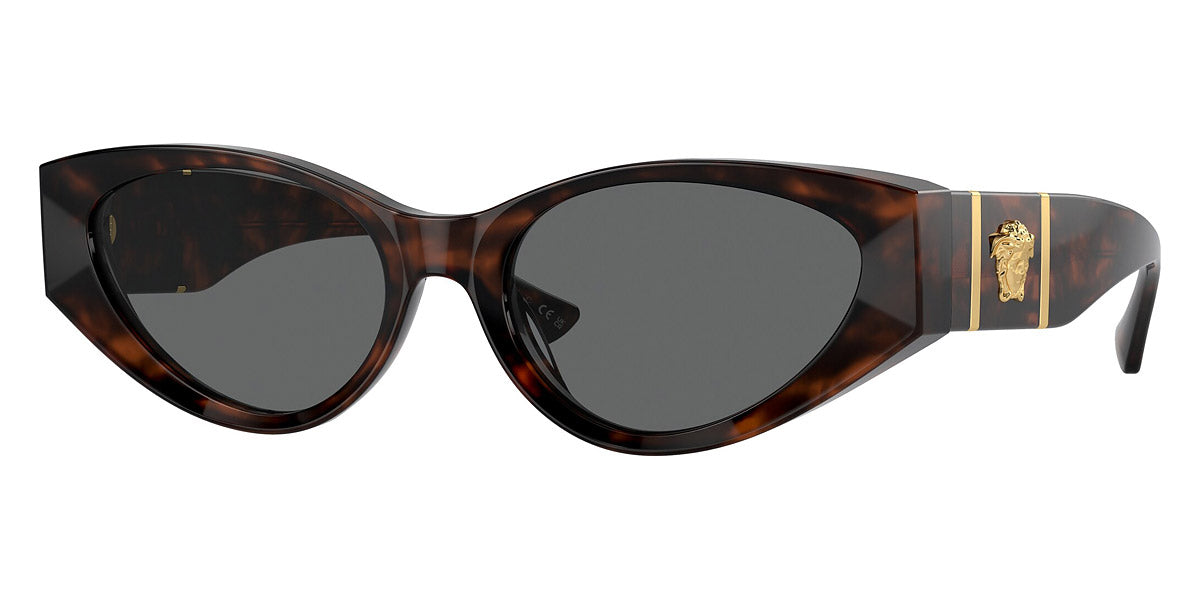 Versace™ Medusa VE4454 542987 55 Cat-Eye - Havana